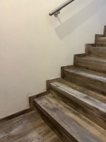  Vinylove schody bez nosu BUKOMA dub Poustni